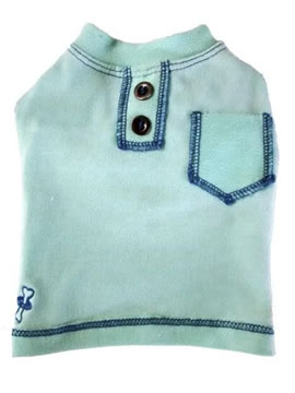 Playera para perrito en color verde
